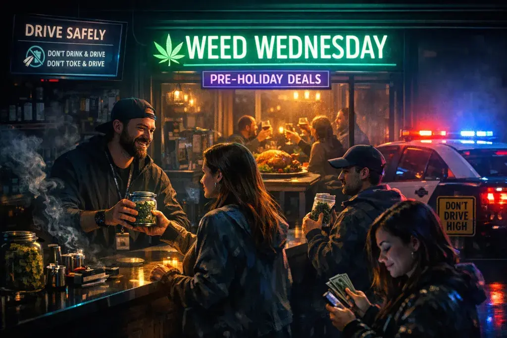 Weed Wednesday Emerges as Major Cannabis Sales Event Before Thanksgiving