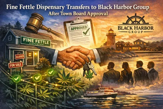 Fine Fettle Dispensary Transfers to Black Harbor Group After Town Board Approval